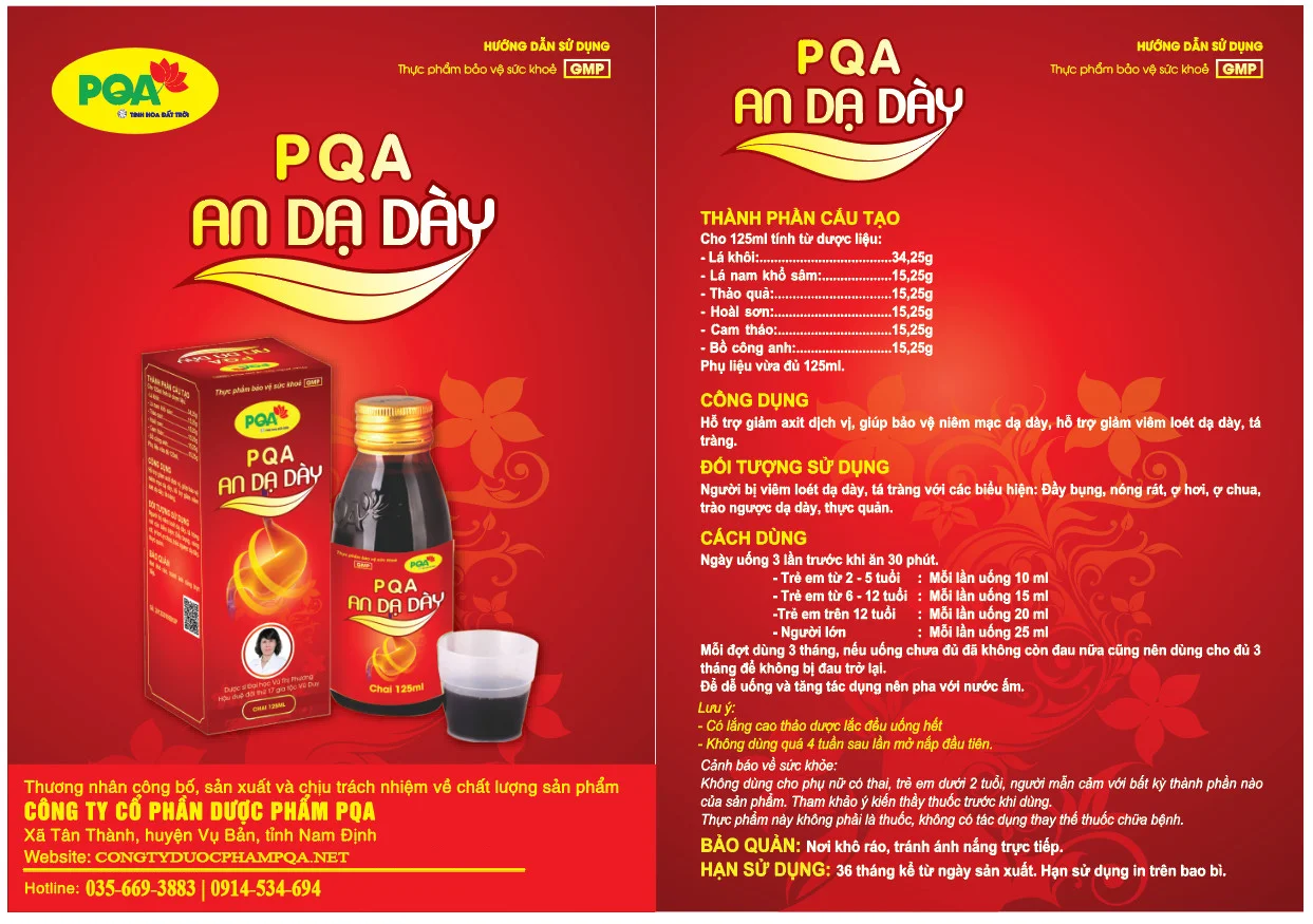 PQA AN DẠ DÀY