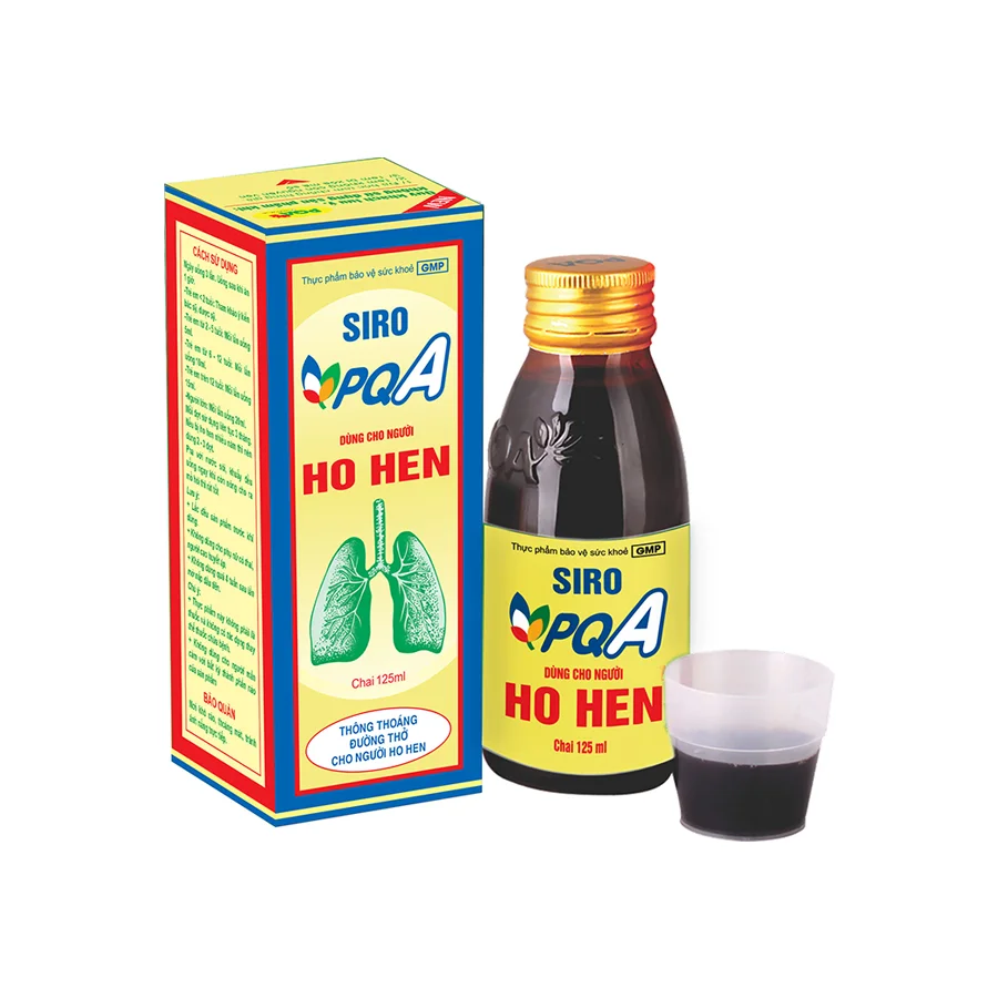 Ho Hen PQA dùng cho người Viêm phế quản, hen suyễn, ho hen